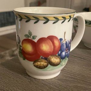 7 French Garden Fleurence Jumbo Mugs